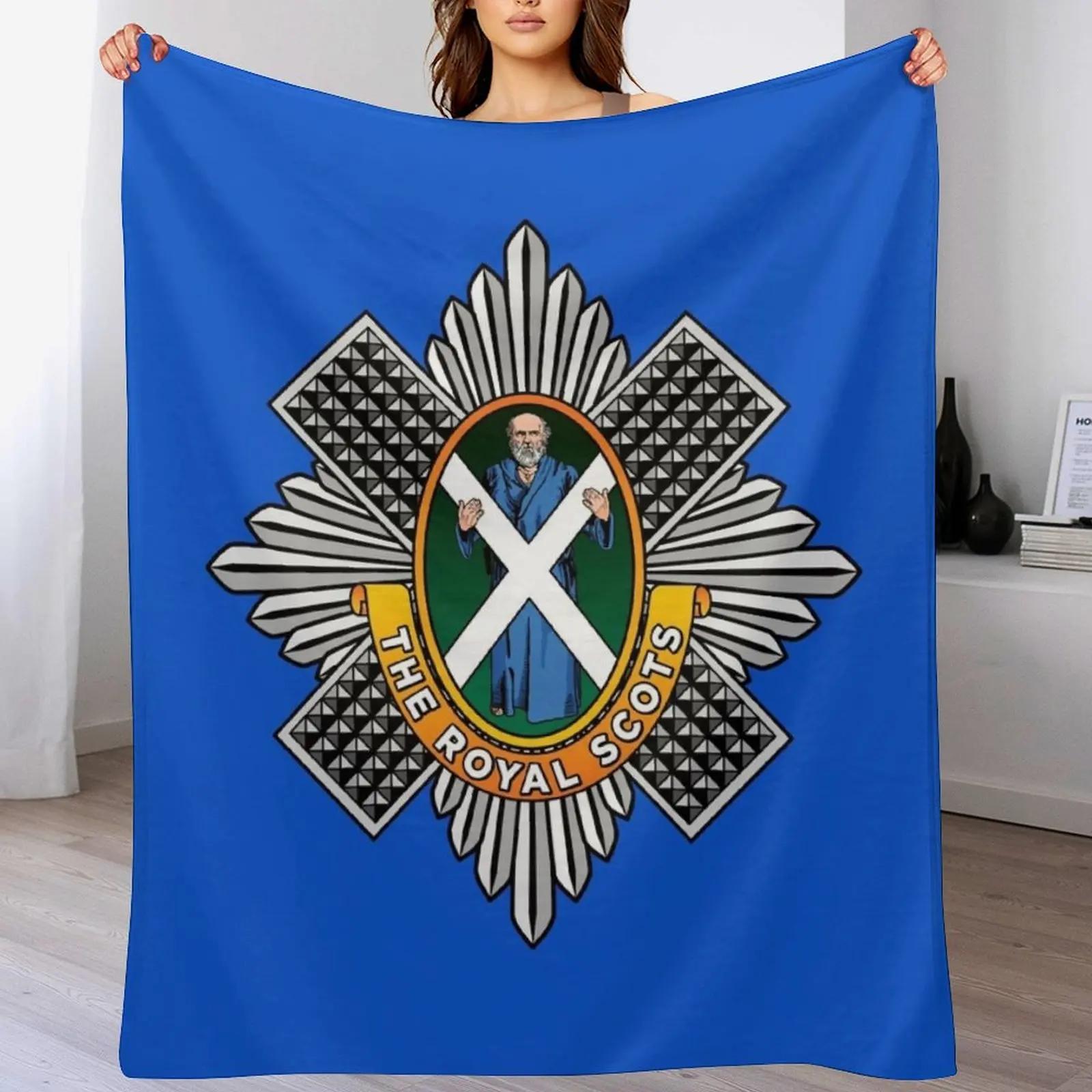 

THE ROYAL SCOTS Throw Blanket Soft Solid Color Blanket for Couch Bed 102x76cm(40x30in)