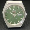 Seiko 5 AUTOMATIC 6309A VINTAGE JAPAN MENS GREEN COLOR DIAL WATCH A701424-5