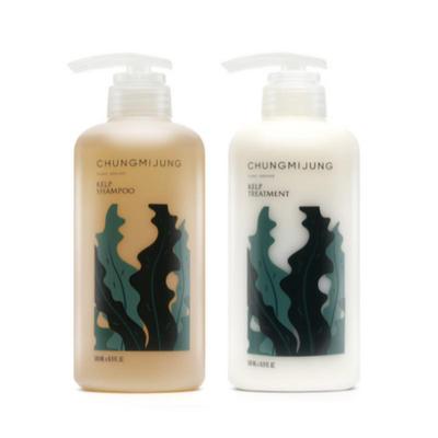 Cheongmijeong Seaweed Shampoo & Treatment Duo Set 500ml X2