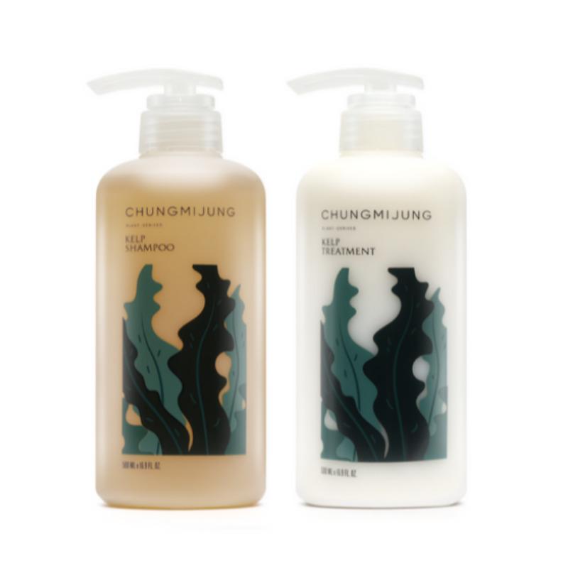 Cheongmijeong Seaweed Shampoo & Treatment Duo Set 500ml x2