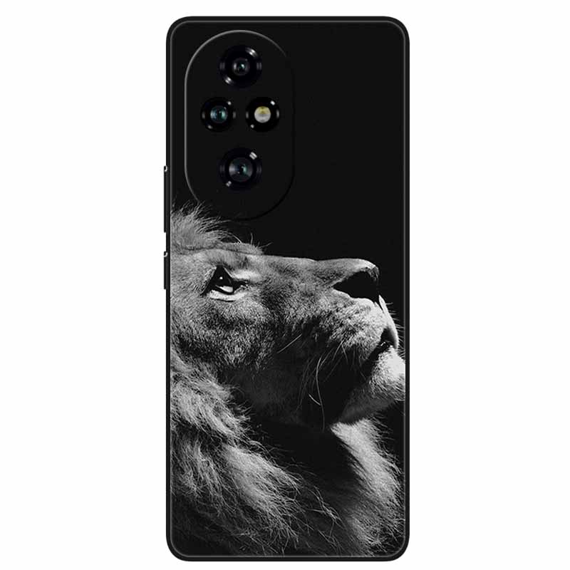 For Honor 200 5G Case Lovely Cute Cartoon Silicone TPU Soft Phone Cover for Honor 200 Honor200 Protect Back Shells FUnda Coque