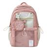 Children's Schoolbags First Grade Girl with High Looking Two Piece Backpack