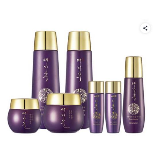 YEZIHU Yeongbin Red Ginseng Skincare Set 5pcs Anti-Aging Nourishing Care