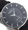 Citizen Slim Solar Genuine Leather Replacement Strap Domestic Model Number Eco-Drive Men's Watch, Powered, Strap, Included, BJ6480-51E/DBR