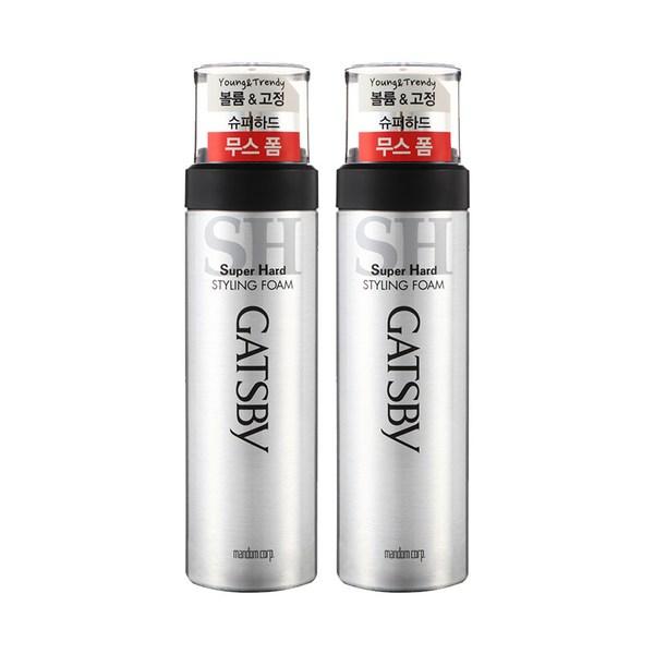 

Пенка для волос Gyasby Styling Super Handy, 185 г, 2 корейских средства по уходу за волосами