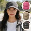 Borduur Baseballpet Dames Gewassen Katoen Snapback Vizierpet Dames Dame Buiten Gebruik Zonbescherming Pet Mode Letterprints