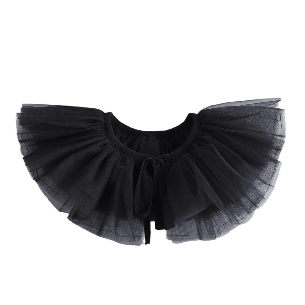 Collana con Falso Colletto in Rete da Donna, Colletto Falso Staccabile per Camicetta, Maglione, Revers, Top, Accessori per Abbigliamento