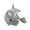 Minnesota Vikings Football Helmet Alloy Pendant Necklace