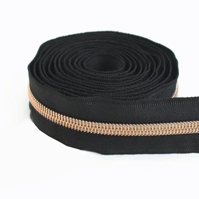 1/2/3/5/10/20M 3# 5# Nylon Zippers Tapes Bag Shoes Sewing Zipper Decorative Coil Zips Garment Decoration Closure Zip Repair Kit