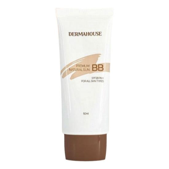 

Derma House Натуральный BB-крем для защиты от солнца SPF28 PA++ – BB-крем с высокой кроющей способностью, корректирующий недостатки и тон кожи 50 мл Blemish & Tone Correcting BB Cream