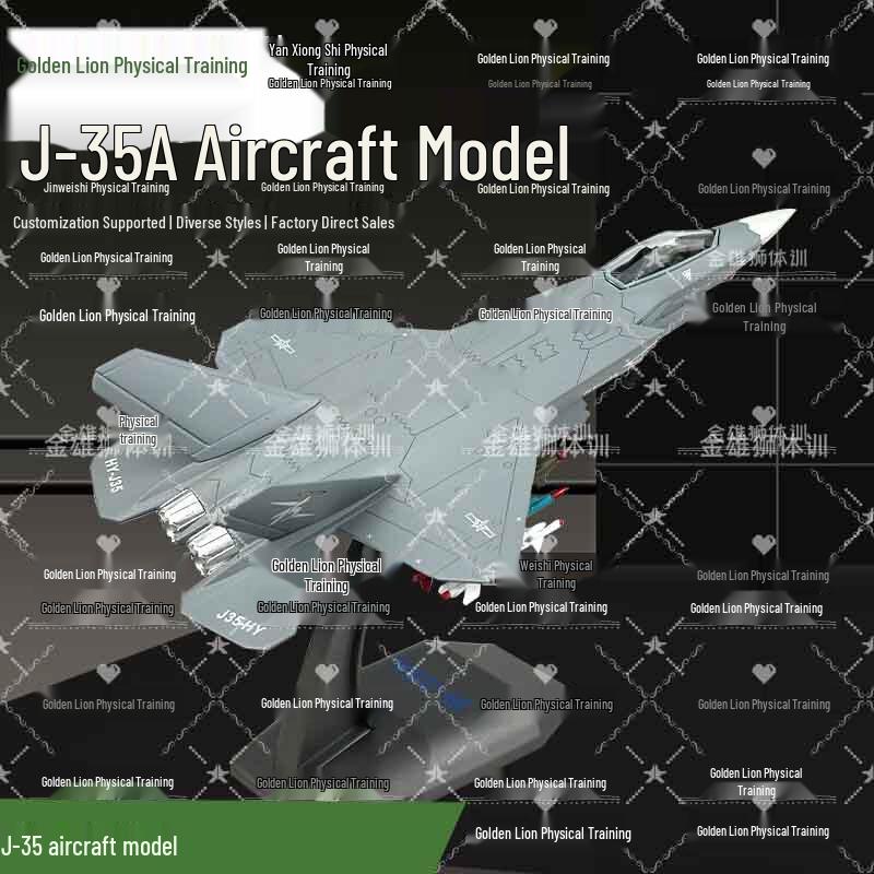 JinXiongshi J-35 Fighter Jet Diecast Model