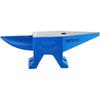 Single Horn Anvil 50Kg/110Lbs Cast Steel Anvil Blacksmith for Sale Forge Steel Tools W/ Round And Square Hole and Equipment Anvil Rugged Blacksmith