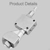 Damping Valve Kit for Mini Excavator, Heavy Duty Steel Hydraulic 1/4 Inch.