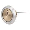Copper Security Lock Round Anti Theft Interior Door Mechanical Lock Cylinder for Iron Wooden Safety Doors with 3 Keys