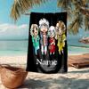 Custom Name Ultra-Soft Beach Towel with The Golden Girls Theme,Ideal for Pool - Camping, Diving - Perfect Travel Essential, Vibrant Beach Towel.