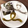 Snake Shape Cross Shark Clip Transparent Wave Hair Clip Elegant Plastic Hair Claw  Daily