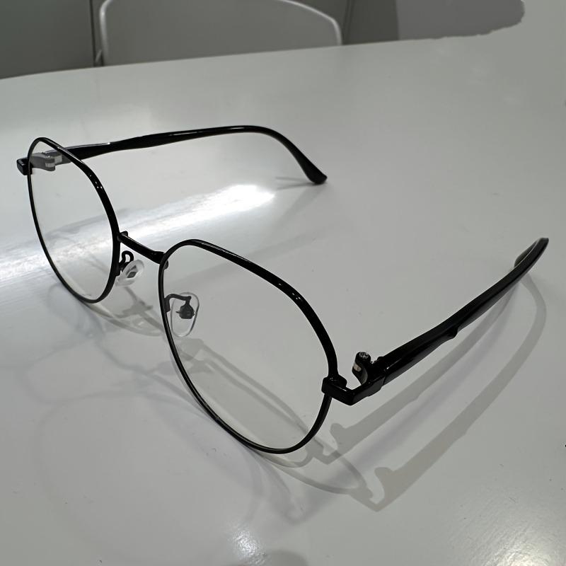 5PCS Anti-Radiation Anti Blue Ray Eyeglasses Replaceable Lens Computer Glasses Oval Frame Women Men Unisex