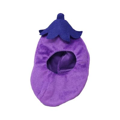 Naitou Design Plush Costumer Vegetable Series Eggplant Medium Plush Clothes Fits Plush Toys: Head Circumference Approx. 31cm  Waist Circumference