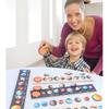 New Montessori Wooden Toys Eight Planets Puzzle Earth Sun Solar System Planets Planets Cognition Educational Toys Children Gifts