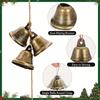 25-Piece 38mm Vintage Handmade Metal Bells for DIY Wind Chimes, Wedding Decor, and Christmas Tree Ornaments