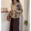 Sweater for Women Winter Thickened Pullover Warm Knitted Stretchy Long Sleeve Oversize Jumper Sweater Tops