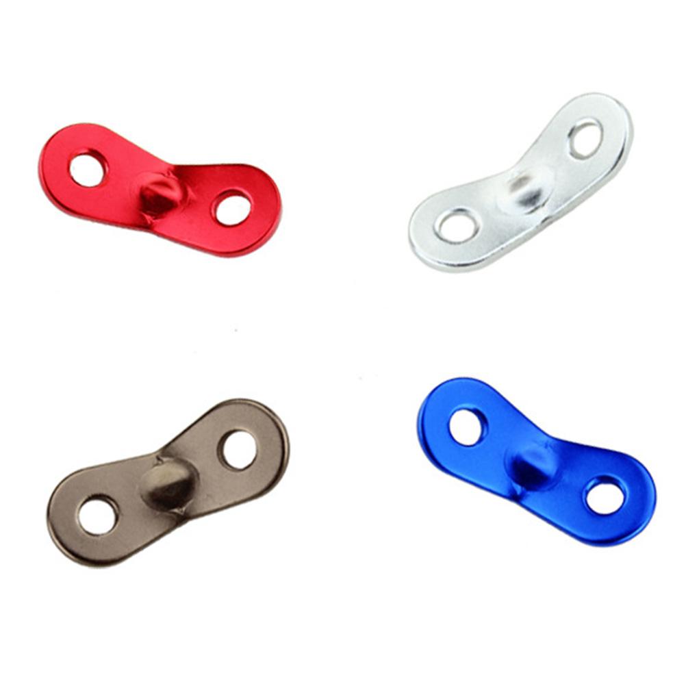10 Pcs Aluminum Guyline Adjuster Cord Tent Wind Buckle Hook Rope Small Carabiner Fastener