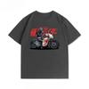 KaUnisex Rider Animation Peripheral Joint Summer Short Sleeve TShirt Unisexs Interior Clothes Pure Cotton Casual Trend Top