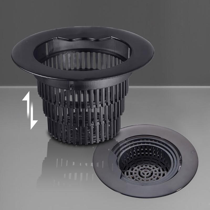 Anti Clog Sink Strainer Household Kitchen Sink Filter Mesh Sink Strainer Filter Drain Trap Durable Retractable Waste Screen
