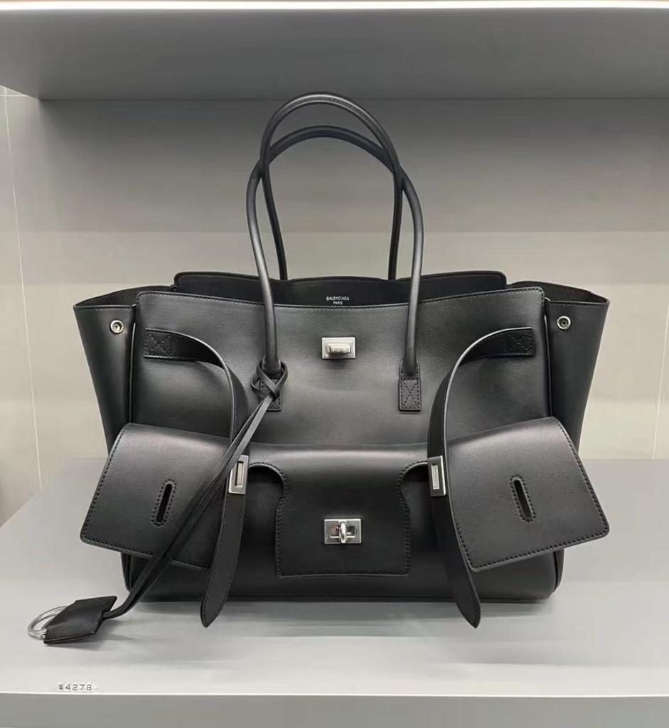 Brand New Bel Air Cowhide Tote Bag: Large Capacity Shoulder & Handbag, Unisex Casual Style