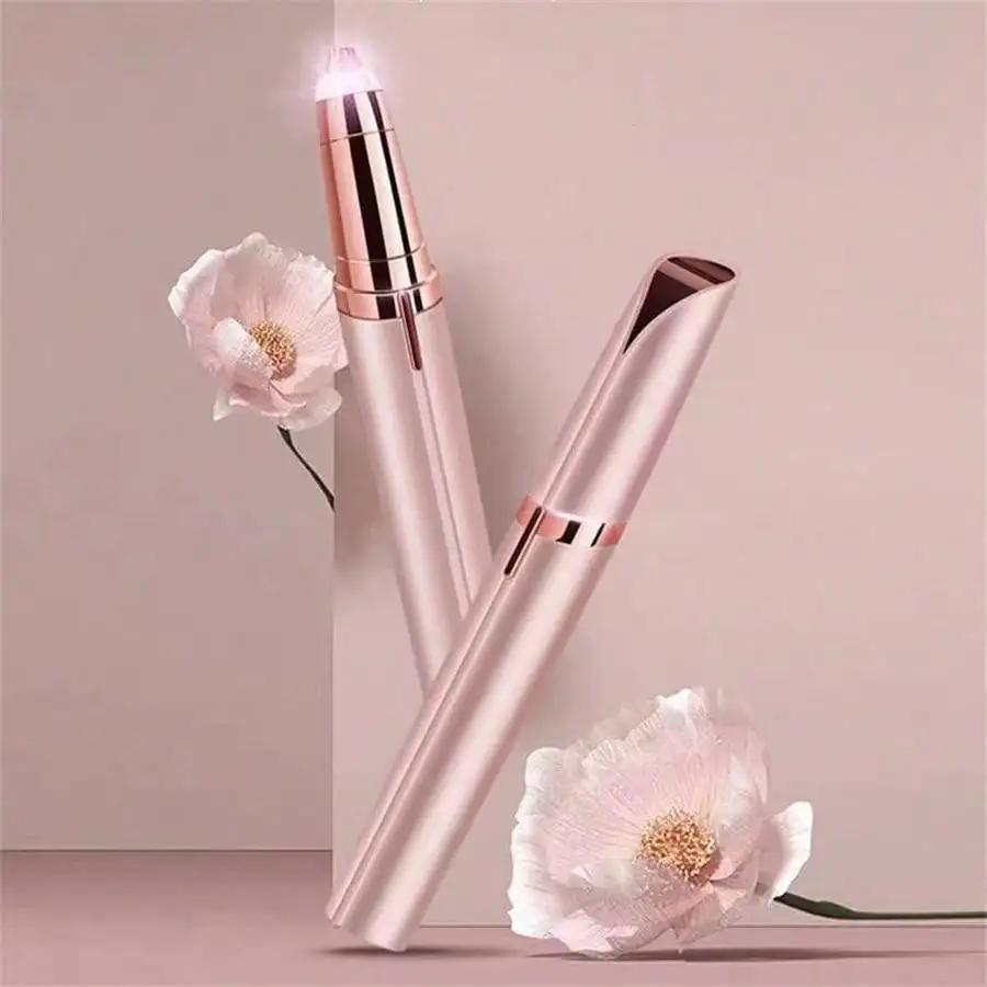 USB Rechargeable Bezbolesny Precyzyjny Przenośny Elektryczny Długopis do Stylizacji Brwi Depilator Włosków Brwiowych