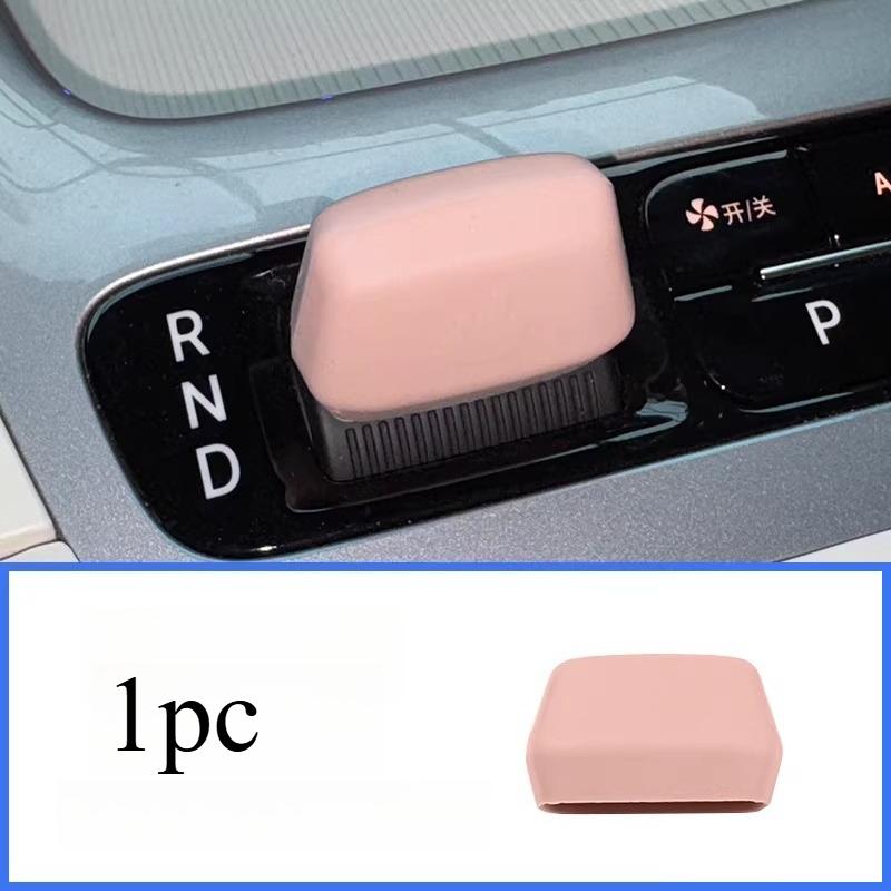 Silicone Gear Shift Knob Cover for Geely EX2, Anti-Scratch Anti-Fingerprint Interior Decoration