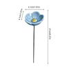 Bird Water Bowl Bee Water Station Bee Bath Colorful Ceramic Waterer Butterfly Drinking Station Flower Drinking Fountain Holder