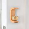 Vintage Door Bell With Delicate Pattern For Retro Style Bedroom Door No Tool