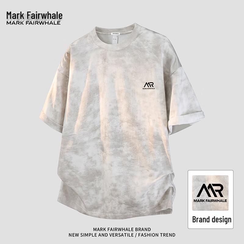 

Mark Fairwhale Men s Washed Tie-Dye Short Sleeve T-Shirt S