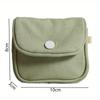 Portable Coin Purse New Solid Color Mini Cash Wallet Lightweight Headphone Bag Women Key Pouch Travel Card Holder