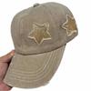 Cotton Vintage Baseball Cap Adjustable Spicy Girls Hat Retro Y2k Star Baseball Hat  for Female