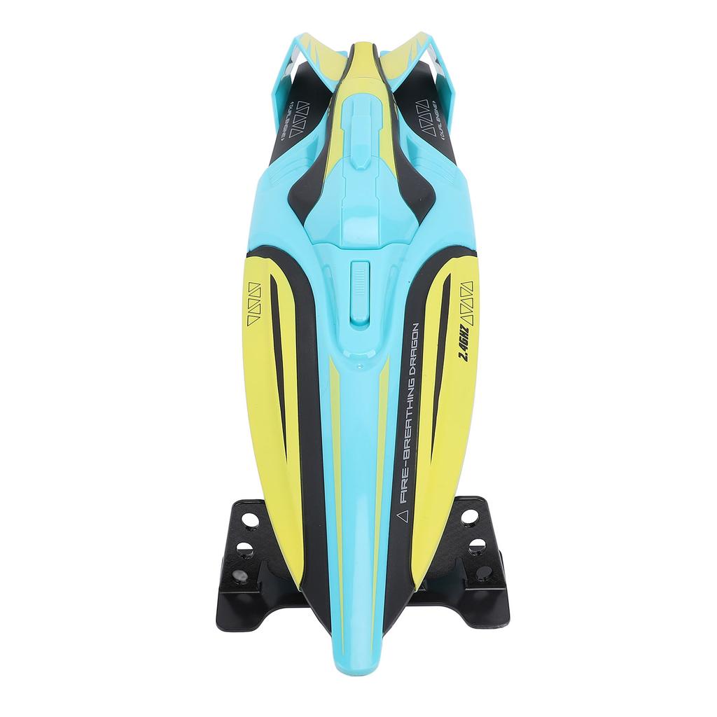 Remote Control Boat with LED Lights 2.4GHz High Speed Dual Motor Dual Propellers Water Resistant