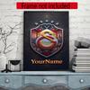 Galatasaray Personalized Name Round Diamond Painting Kit Diamond Embroidery Painting Rhinestones Mosaic Frameless Handwork Decoration Arts
