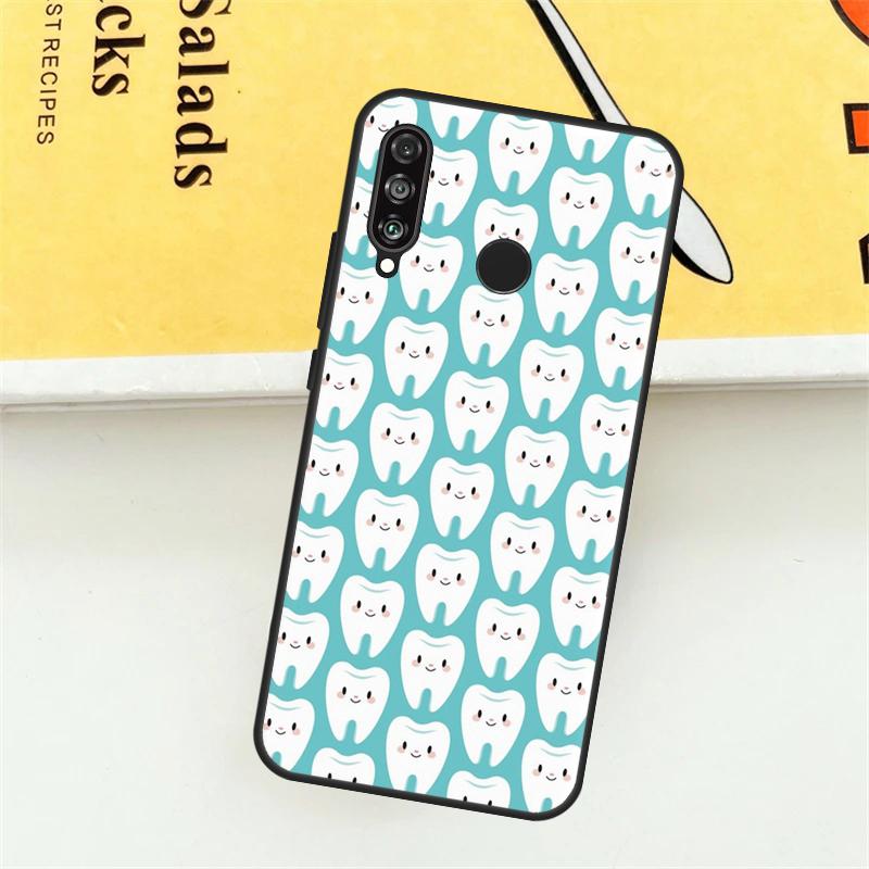 Dental Definitions Tooth For Huawei Nova 3i 7i 8i 11i Y60 Y70 Y90 Y61 Y91 Nova 11 9 10 SE P30 Pro P20 P40 Lite Case