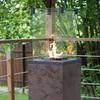 Patio Gas Heater Quartz Sinter Base Panel Oxide Nero Automatic 8,2 kW