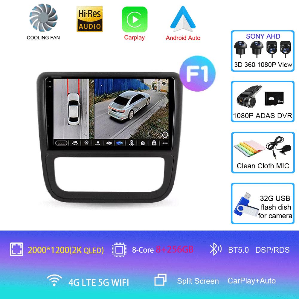 Android 14 Car Radio For Volkswagen Scirocco 3 III Mk3 2008 - 2014 Multimedia Video Player Navigation Stereo GPS No 2din 2 Din D