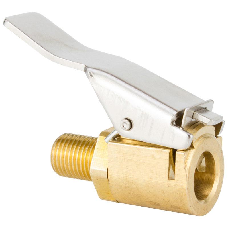 Snabbkoppling Bil Däck Uppblåsningsmunstycke Adapter - Clip-on Pumphuvud