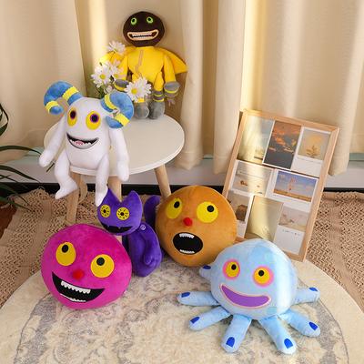 QKEWURO Wubbox Plush My Singing Monsters Soft Stuffed Animal Plush Doll,11 Inch Cute Monster Toy for Kids and Game Fans