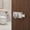 Serrure de porte d'intimité en acier inoxydable Verrou de porte sécurisé Loquet Indicateur de porte Verrou de cabine de toilette