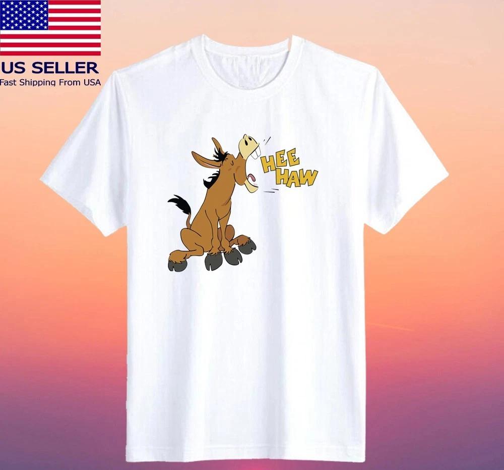 Hee Haw Cartoon Men s White Size S-5XL M