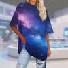 Damski T-shirt Tee Nadruk Krótki Rękaw Codzienny Weekendowy Moda Podstawowy Regularny Top St. dzień Patryka