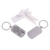 12Set Cross Christian Gifts Inspirational Bible Verse Keychain, Be Strong And Courageous Pendant, Religious Jewelry For Birthday