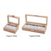 Transparent Lid Watch Storage Case 3/6grids Wooden Watch Box Watch Storage Box  Jewelry Display Box