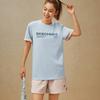 Skechers Knitted Round Neck Loose Fit Short Sleeve T-Shirt Unisex tops L226U065-026P
