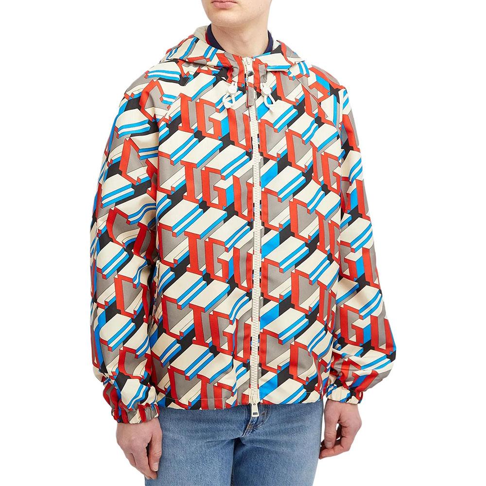 Gucci Pixel Printed Jacket 770270-ZAPEU-9376